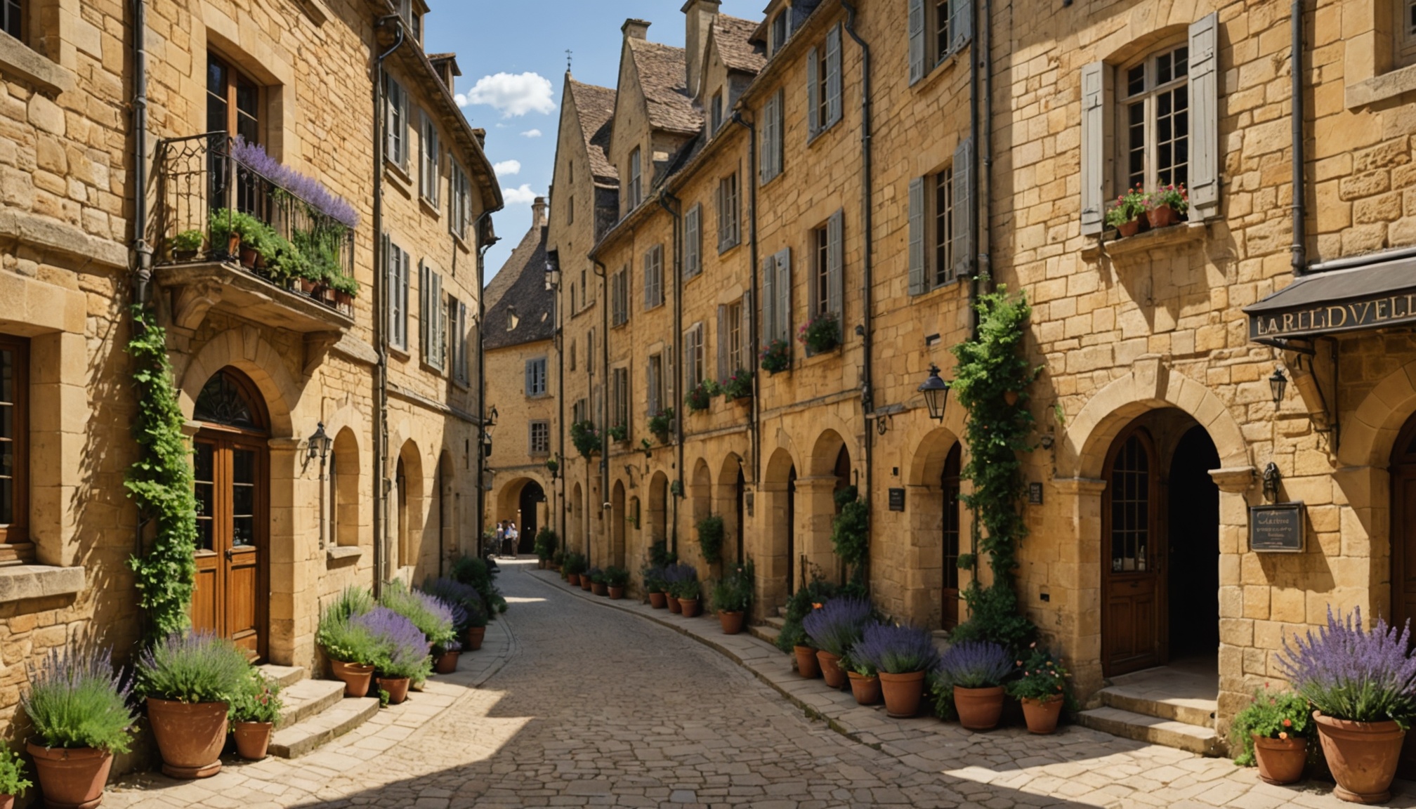 Explorer les différences entre les hôtels de Sarlat et la campagne proche de Sarlat